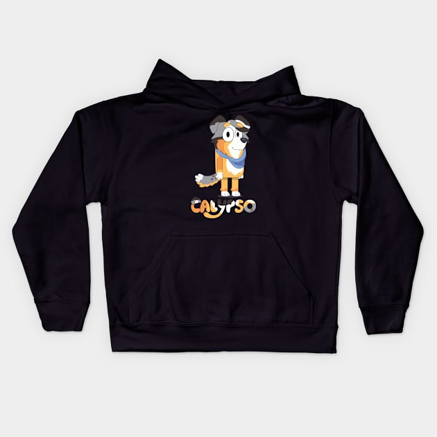 the teacher Calypso Kids Hoodie by KOMIKRUKII